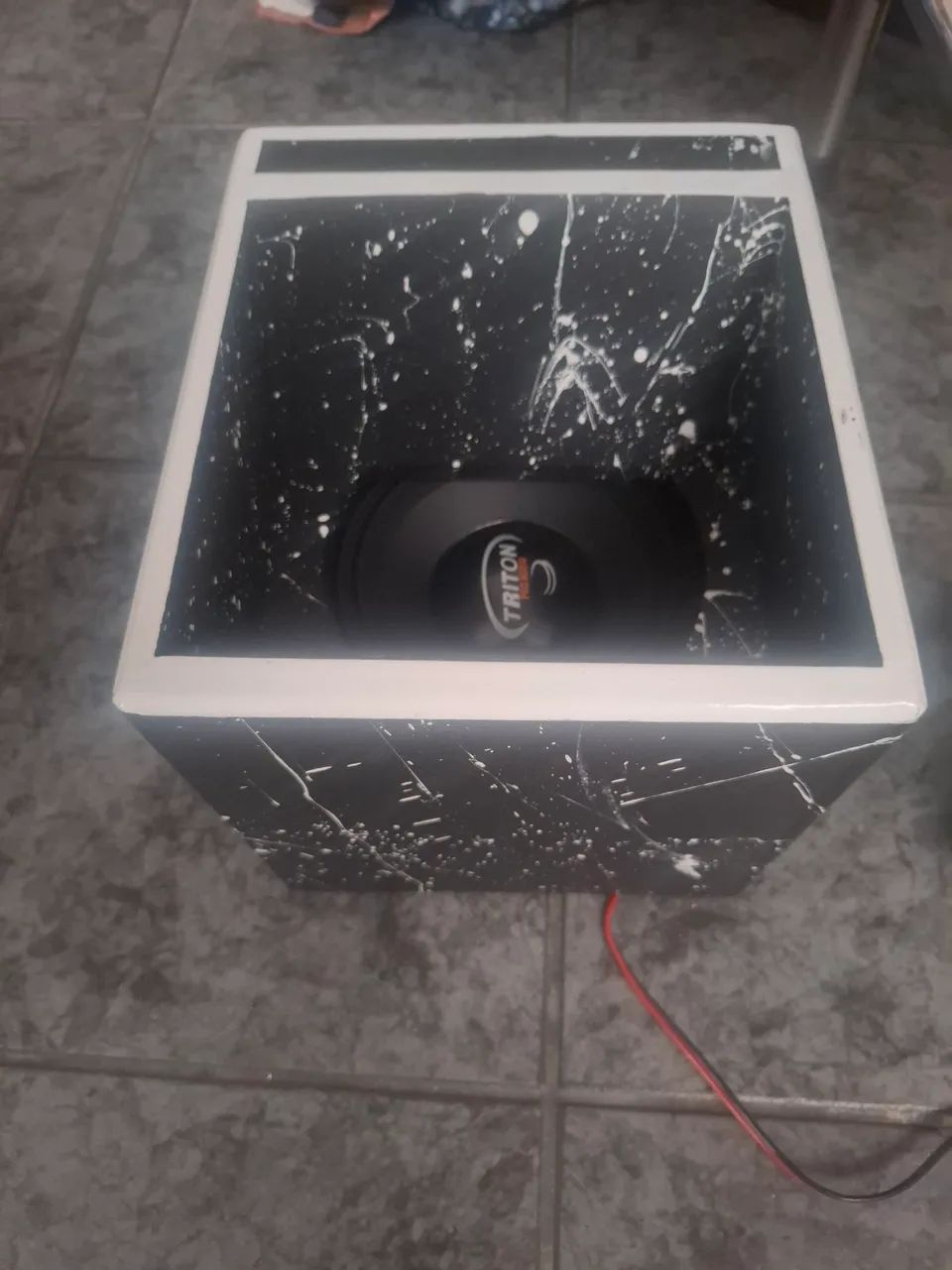 Caixa com medio grave triton 8"  - Foto 2