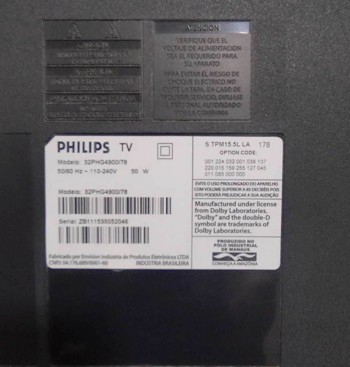 Tv Philips 32 polegadas.  - Foto 2