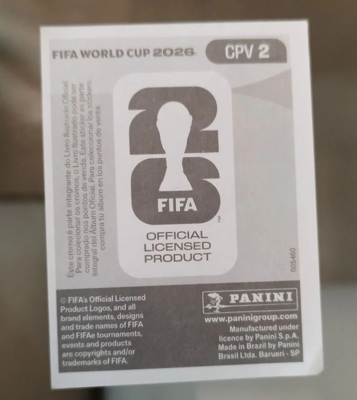 Figurinha CPV2 Vozinha - Copa 2026 - Foto 2