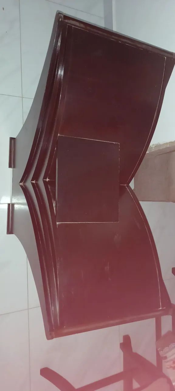 Pe de mesa de madeira - Foto 2