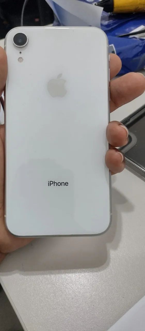 Celular iPhone XR branco 64gb em perfeito estado  - Foto 4