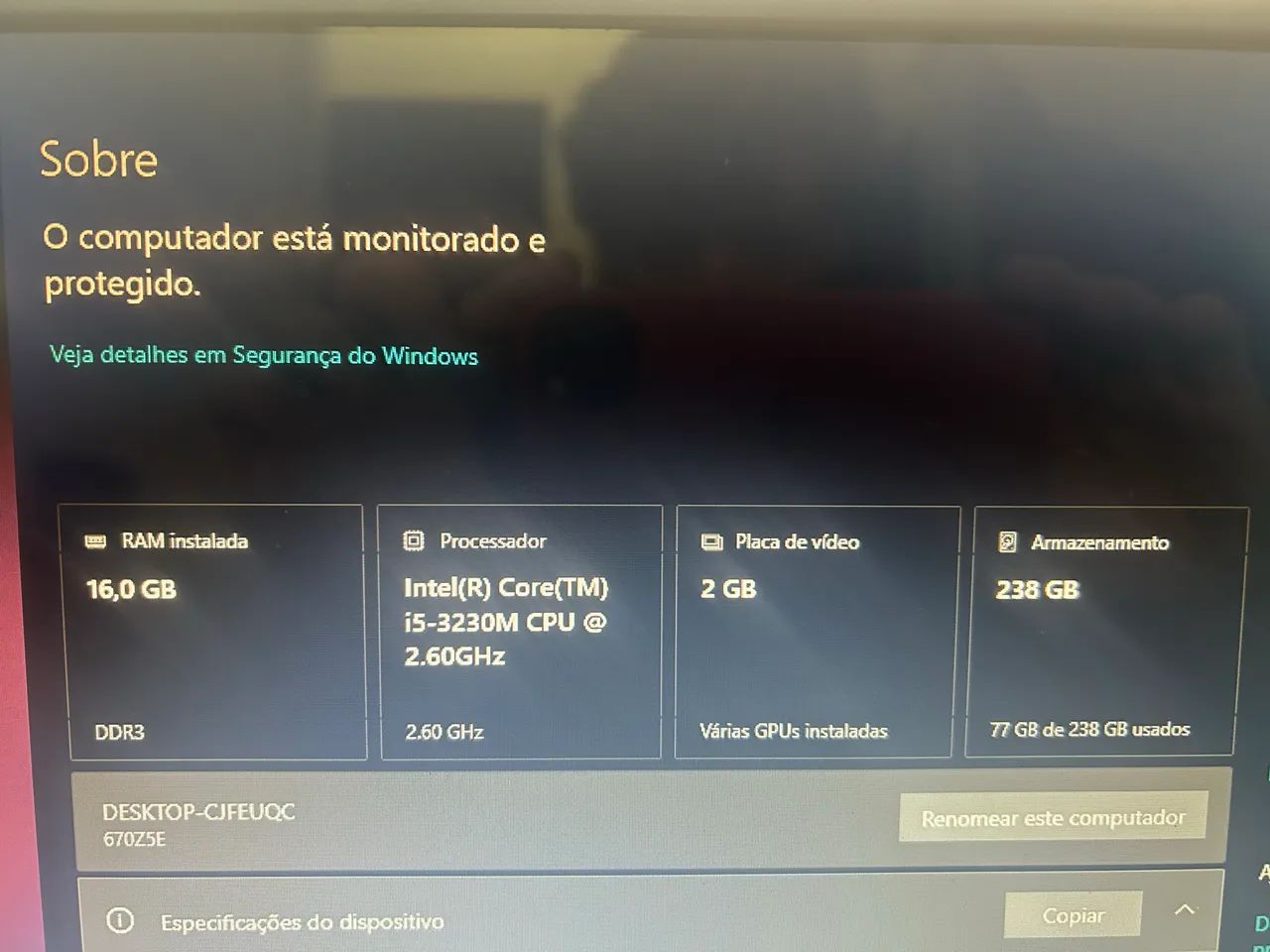 Notebook Samsung ativ book 6 15 polegadas - Foto 2