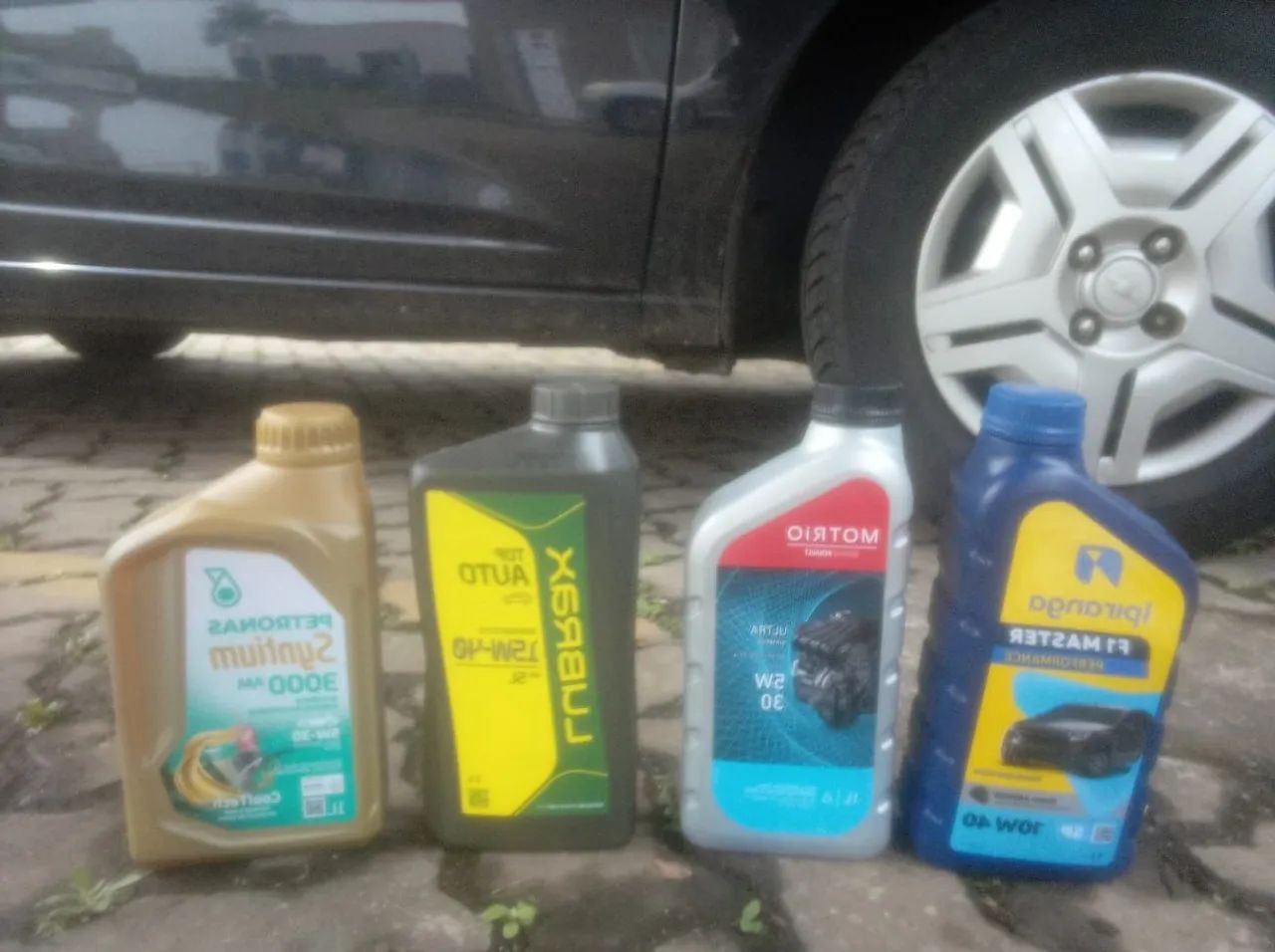 Kit óleo automotivo 