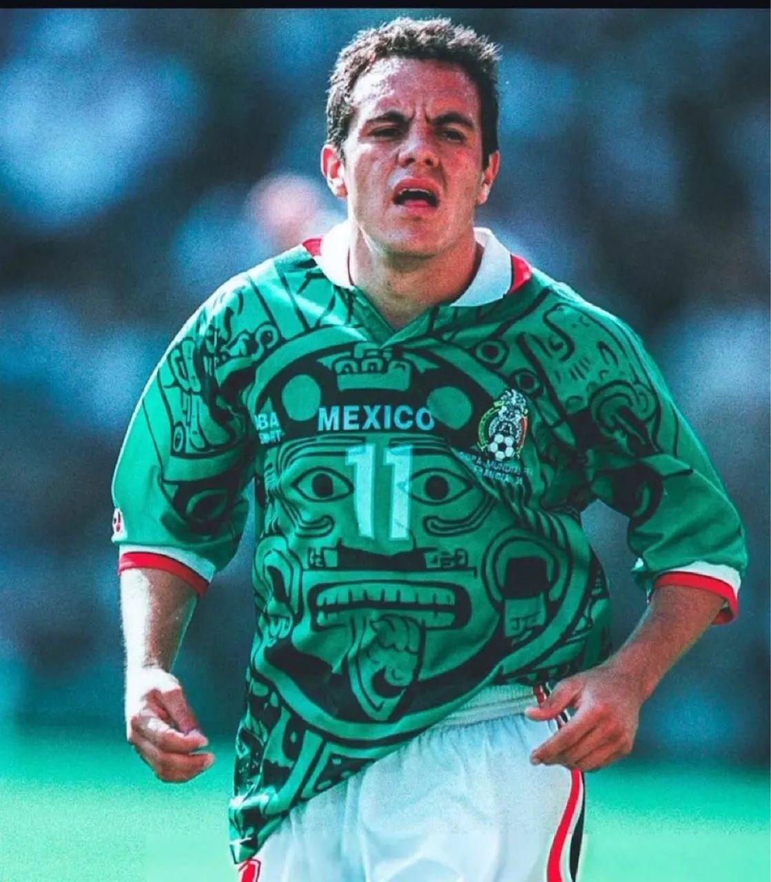 Camisa México - Copa 1998 retrô  - Foto 3