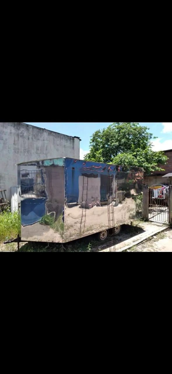Vendo trailer todo em inox 5×2.   ( ACEITO PROPOSTAS ) ACEITO CARRO NA TROCA!