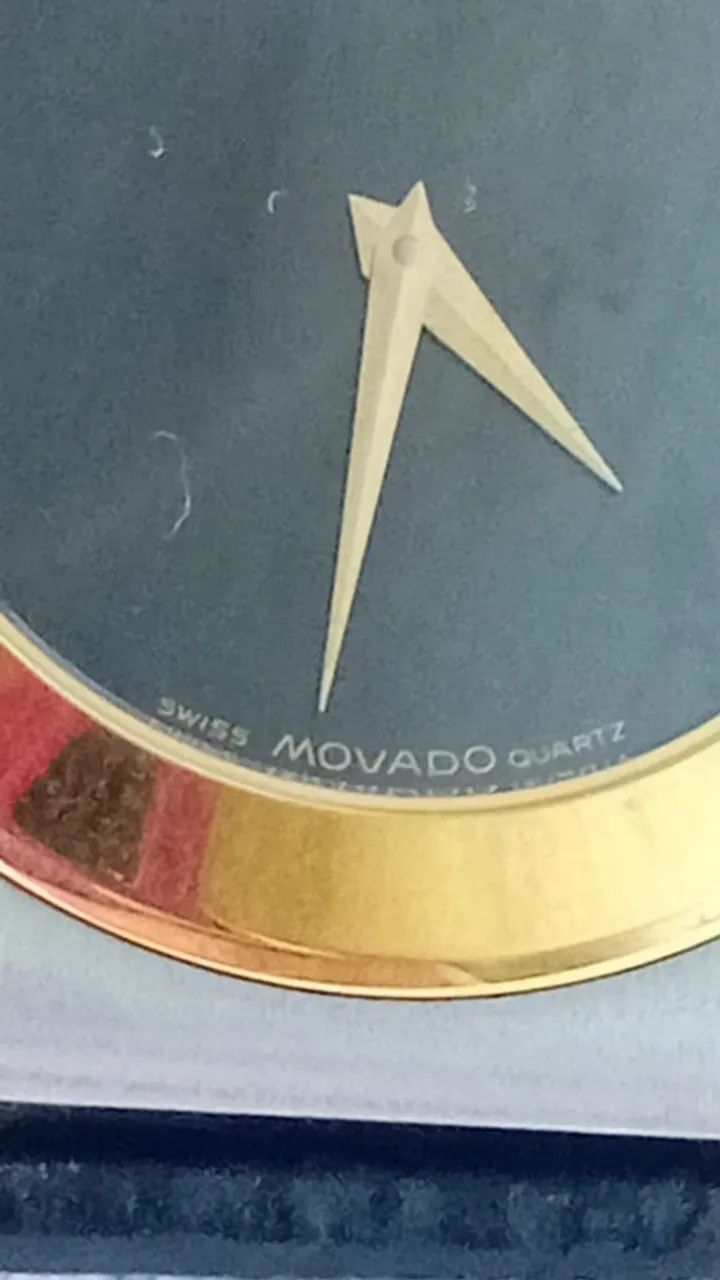 LÍNDO RELÓGIO MOVADO MUSEUM TODO ORIGINAL . !!!! - Foto 5
