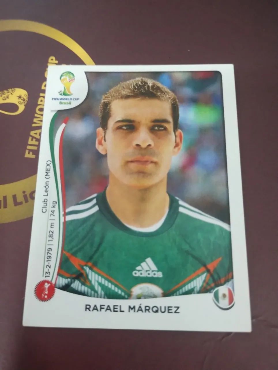Figurinhas Seleção do México Raúl Jimenez e Rafa Marquez  - Foto 3