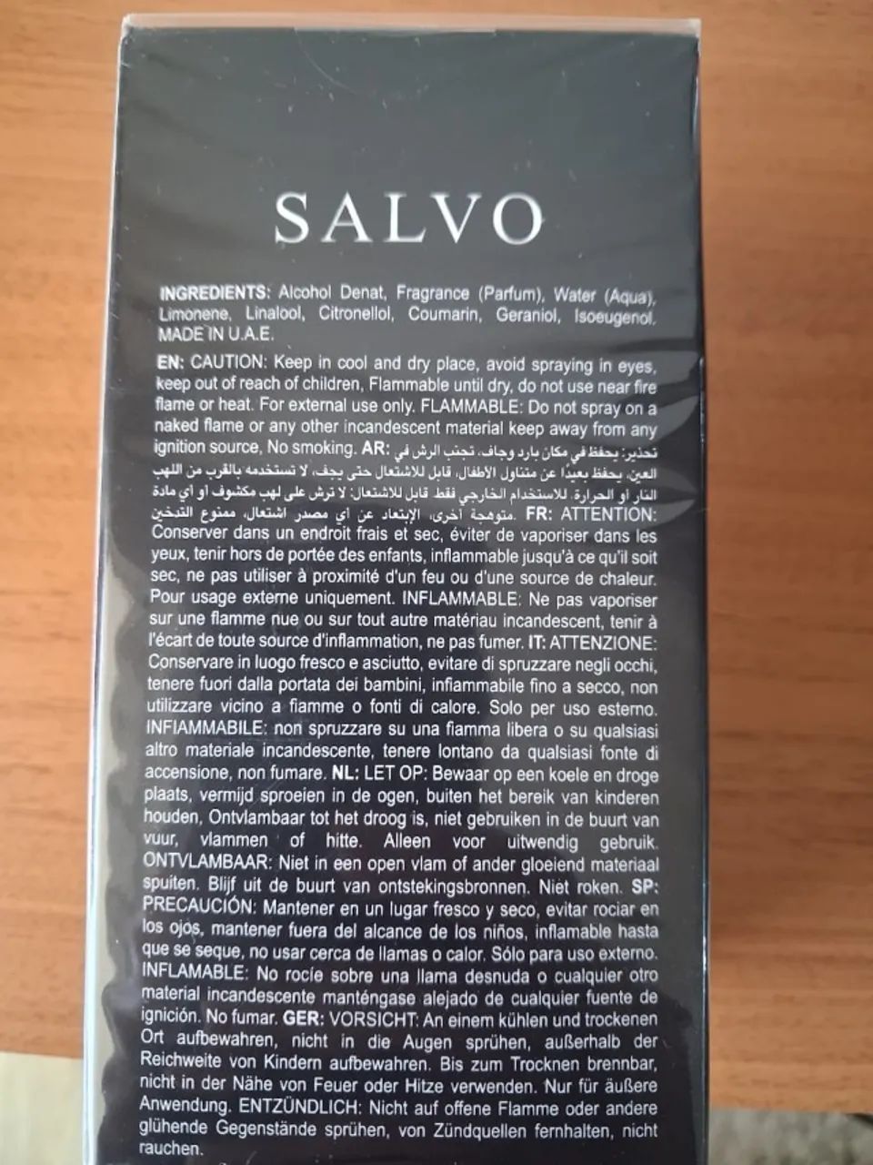 Perfume SALVO 100ml  - Maison Alhambra - Foto 4