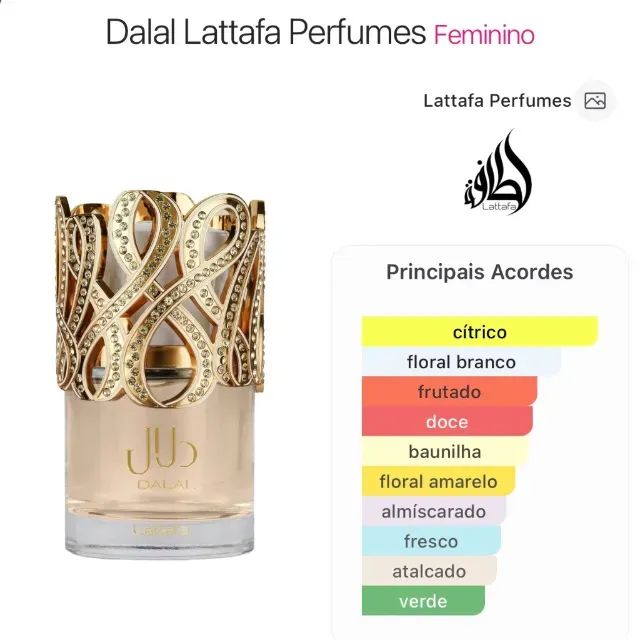 Dalal Lattafa 100ml Eau de Parfum - Foto 3