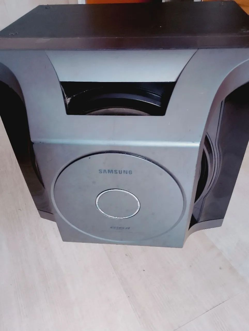 Caixa acústica subwoofer passiva inorme 