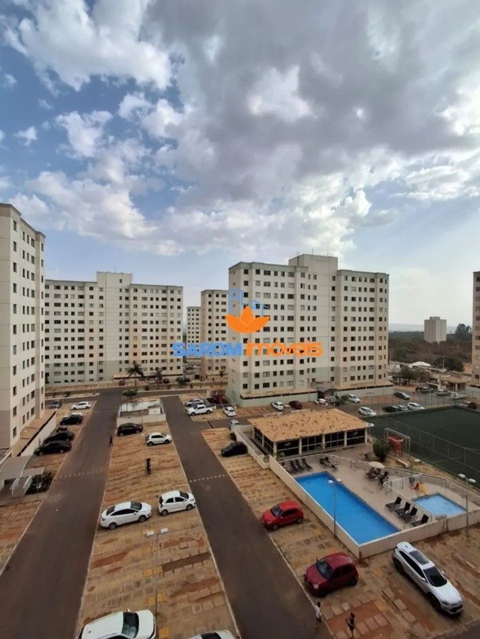 Sarom Imóveis aluga apartamento Condomínio Parque Clube 2 Valparaiso de Goiás  - Foto 4