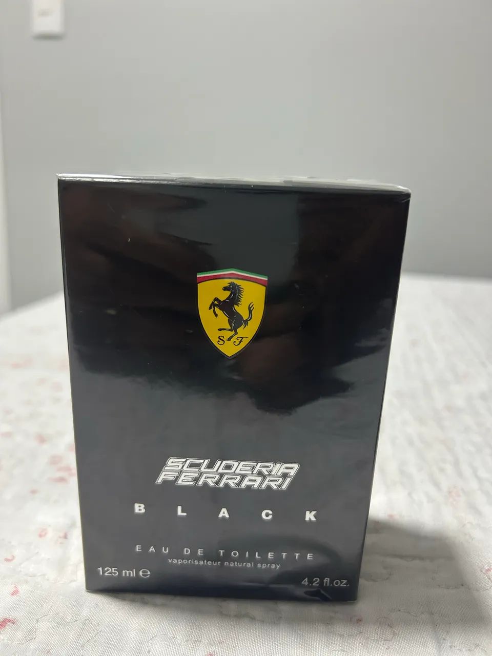 Perfume Ferrari Black de 125 ml lacrado e original  - Foto 2