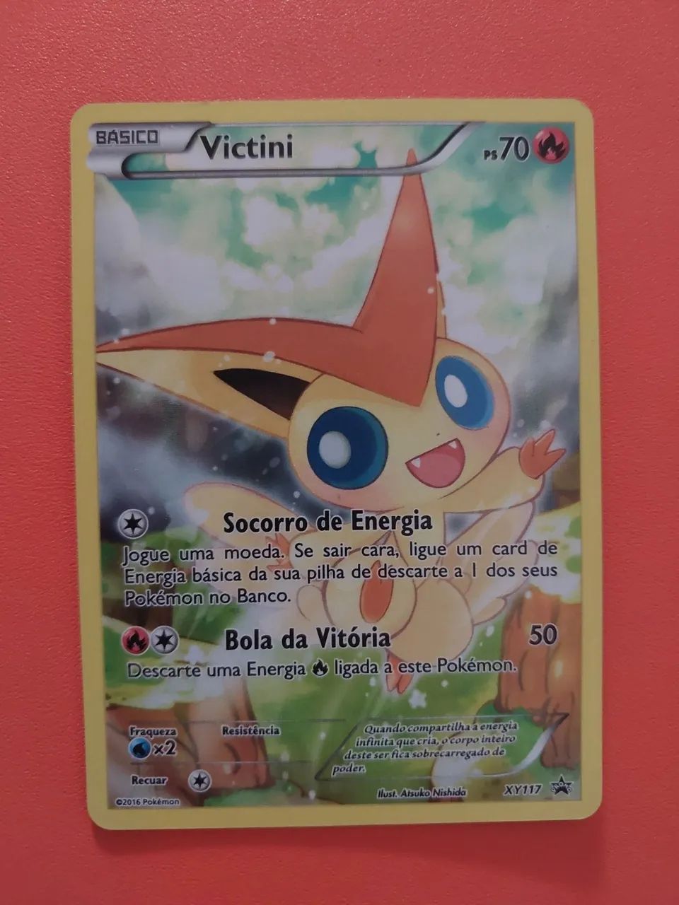 Carta pokemon  victini promo