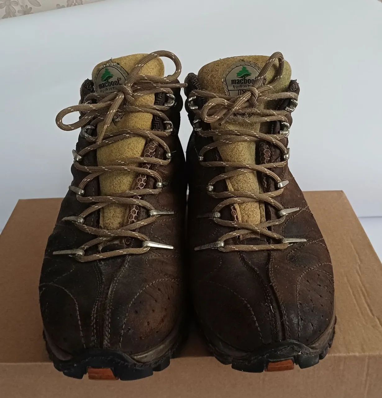 Bota coturno adventure de couro da Macboot n 39 - Foto 3