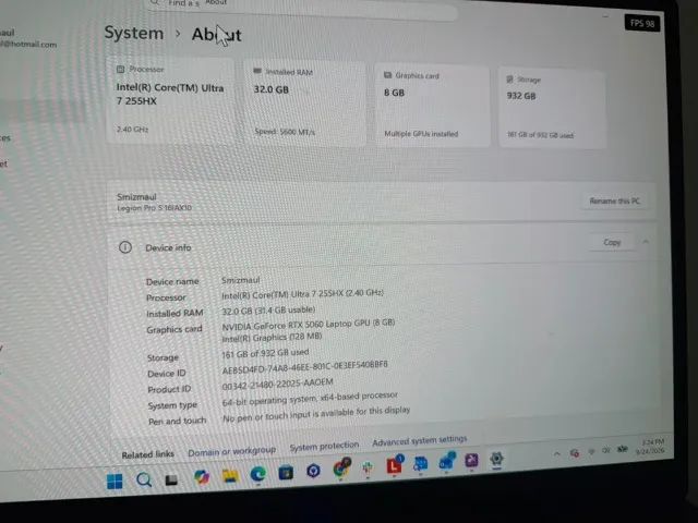 Lenovo Legion Pro 5 16IAX10 - Foto 4