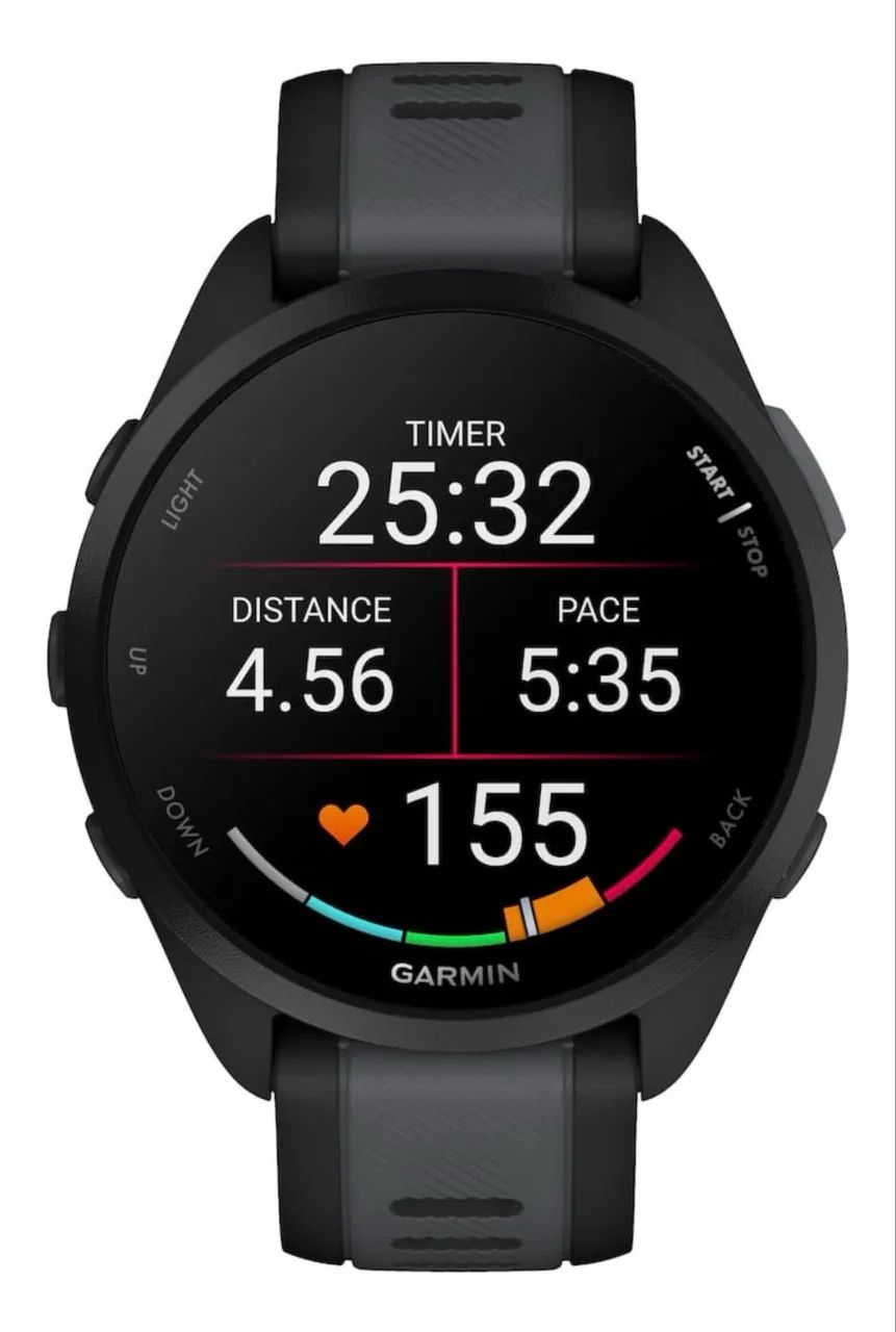 Garmin forerunner 165 preto (Novo)