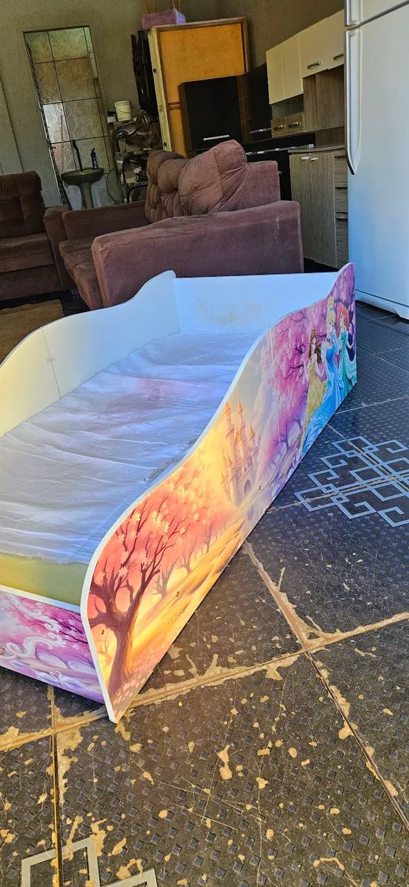 cama infantil com colchão espuma ENTREGA GRÁTIS! - Foto 4