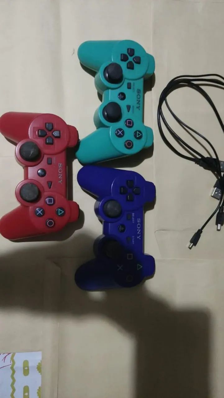 3 controle PS3 paralelo 