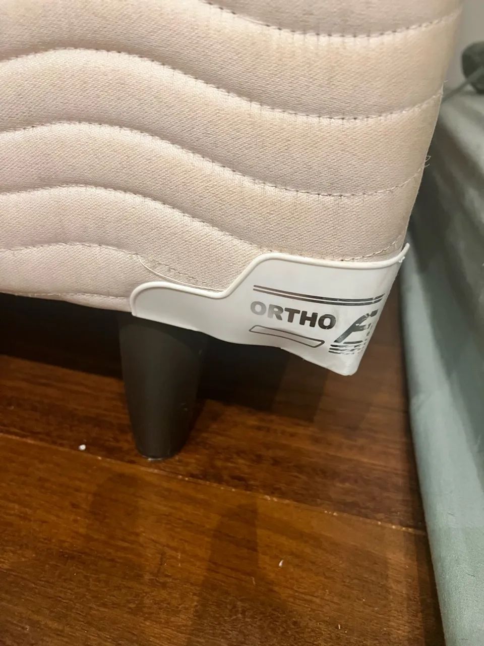 Cama box solteiro e colchão Ortho Flex - bem conservada - Foto 3