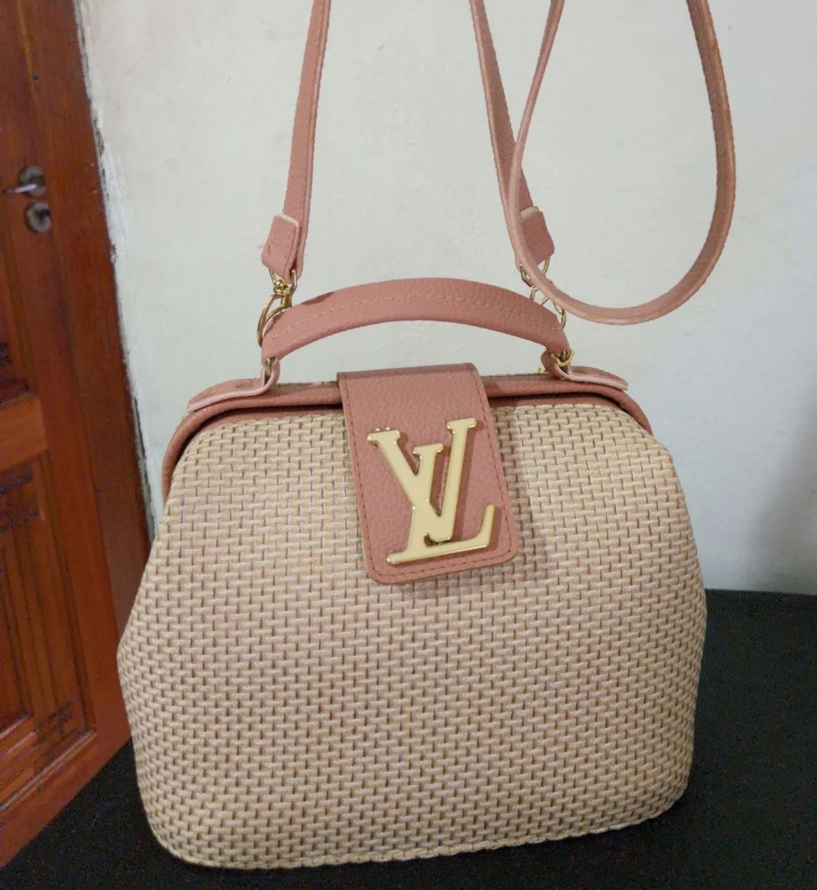 Bolsa Louis Vuitton - palha - Foto 2