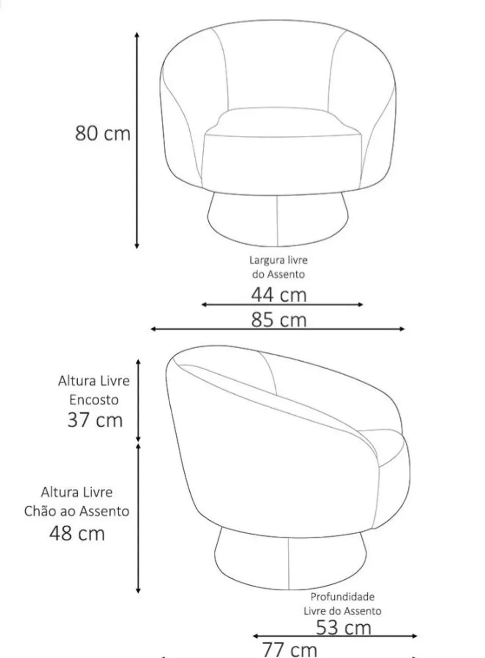 2 poltronas Dunelli  - Foto 4