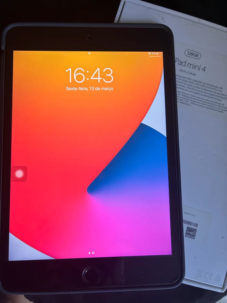 iPad本体 iPad mini4 16GB Wi-Fi+Cellular A1550 ipad mini 4 geracao
