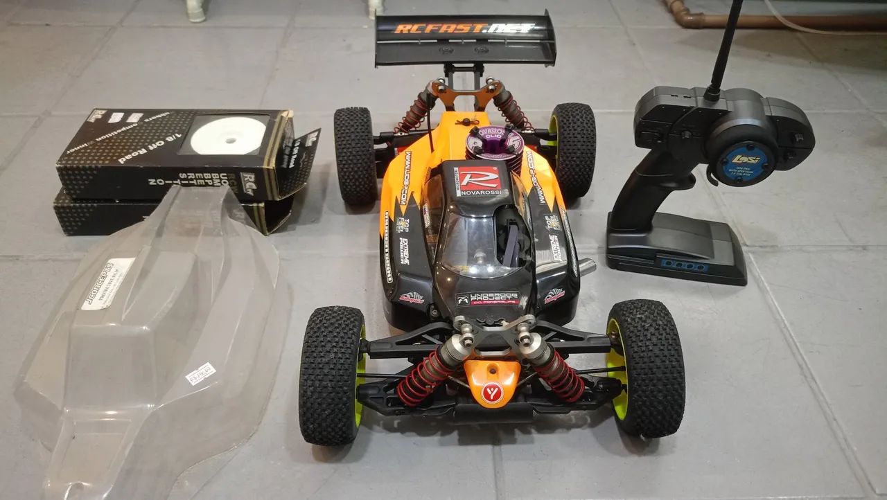 Automodelo Buggy mugen MBX7 PRO