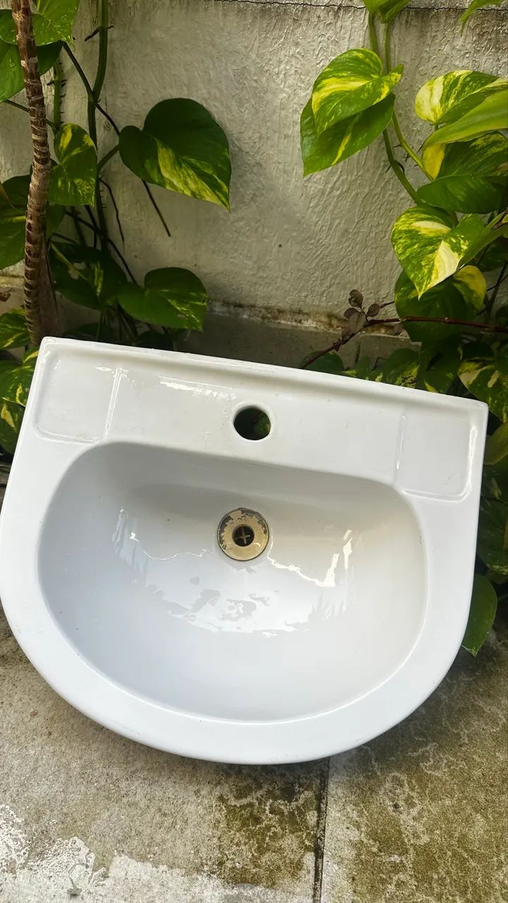 Lavatório pia de louça para banheiro  - Foto 2