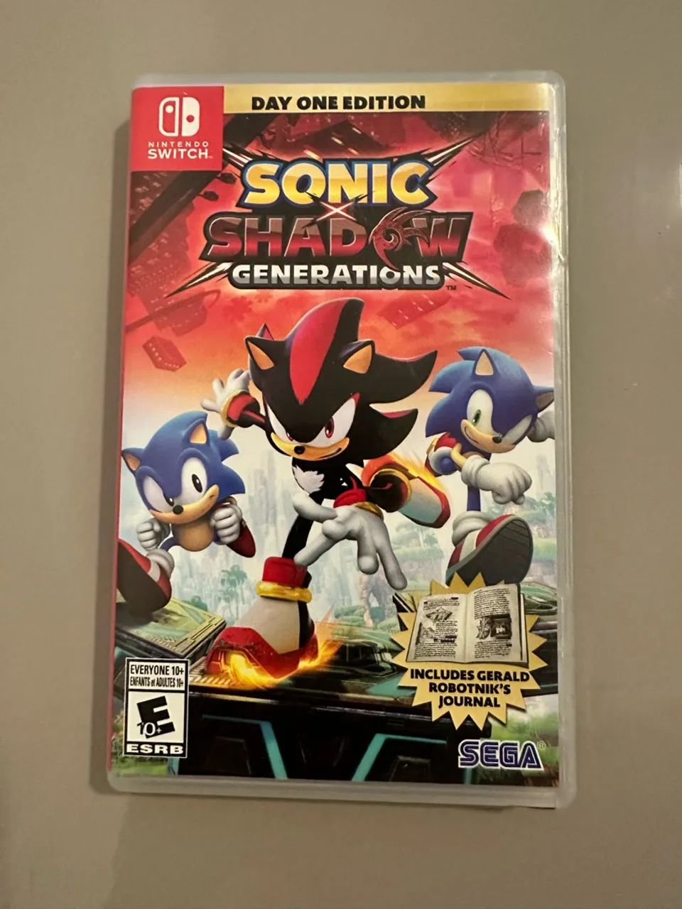 Sonic Shadow Generations Nintendo Switch