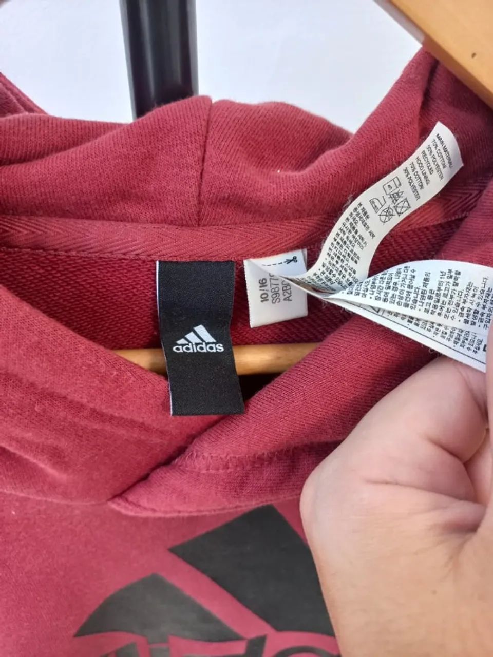 Casaco Adidas Vermelho - Foto 3