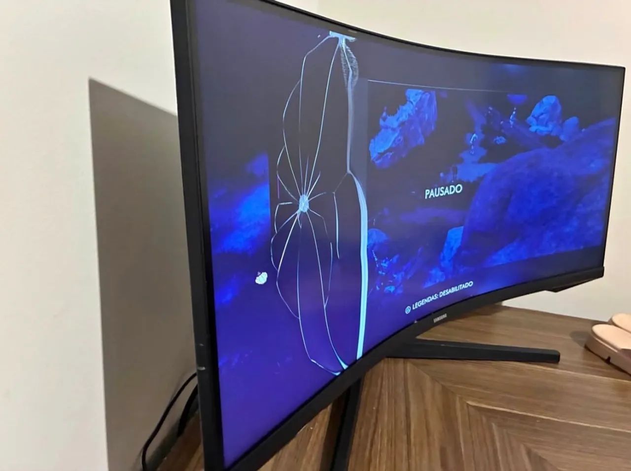 Monitor Gamer curvo Samsung Odseey 34 polegadas G5 - Foto 2