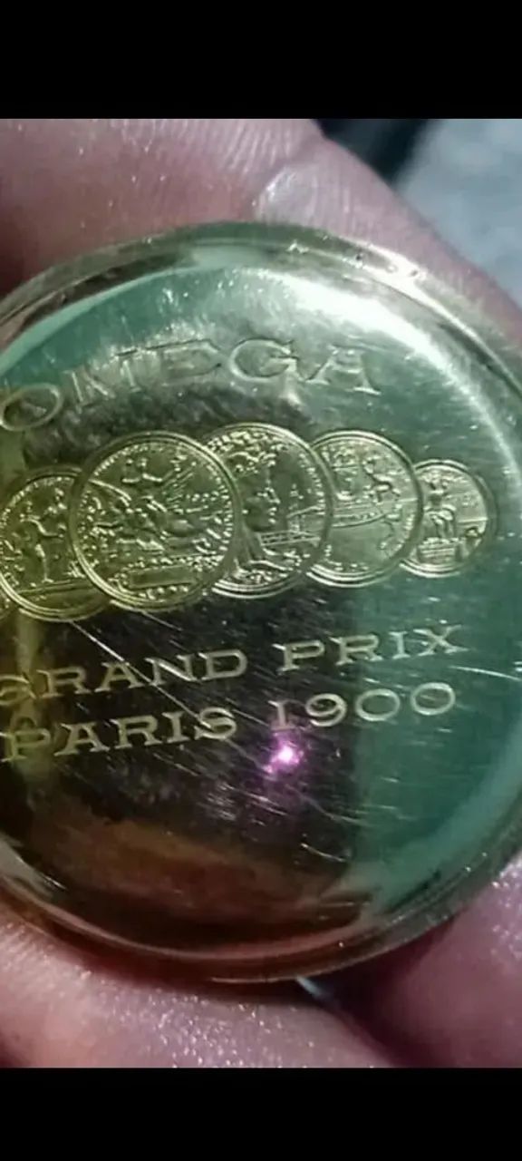 Omega Prix 1900 Paris ouro 18k - Foto 2