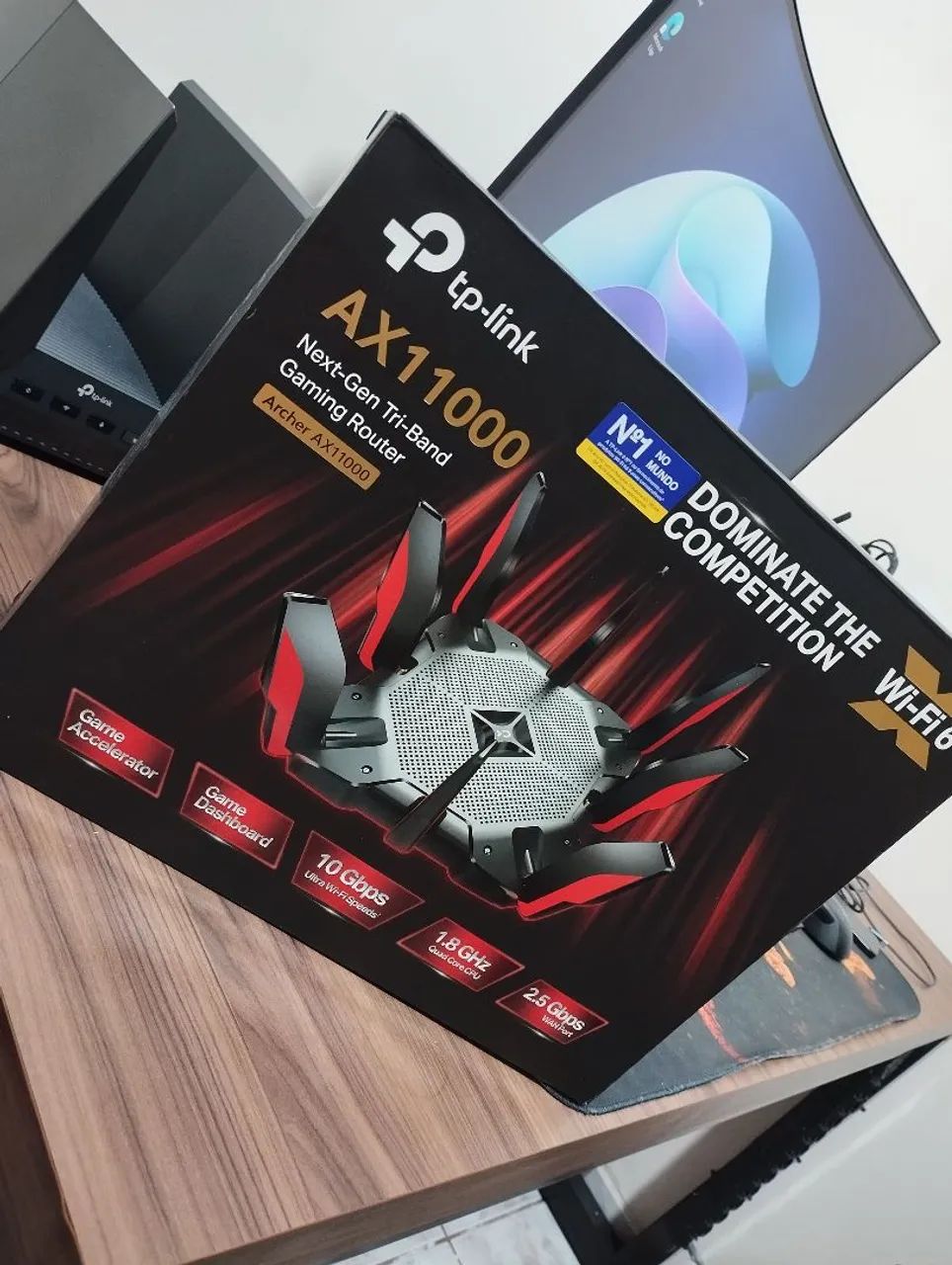 Roteador gamer tp-link AX11000