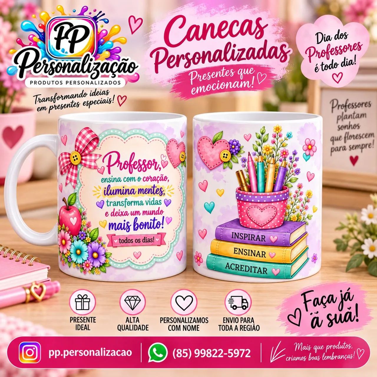 Canecas Dia dos Professores  - Foto 4