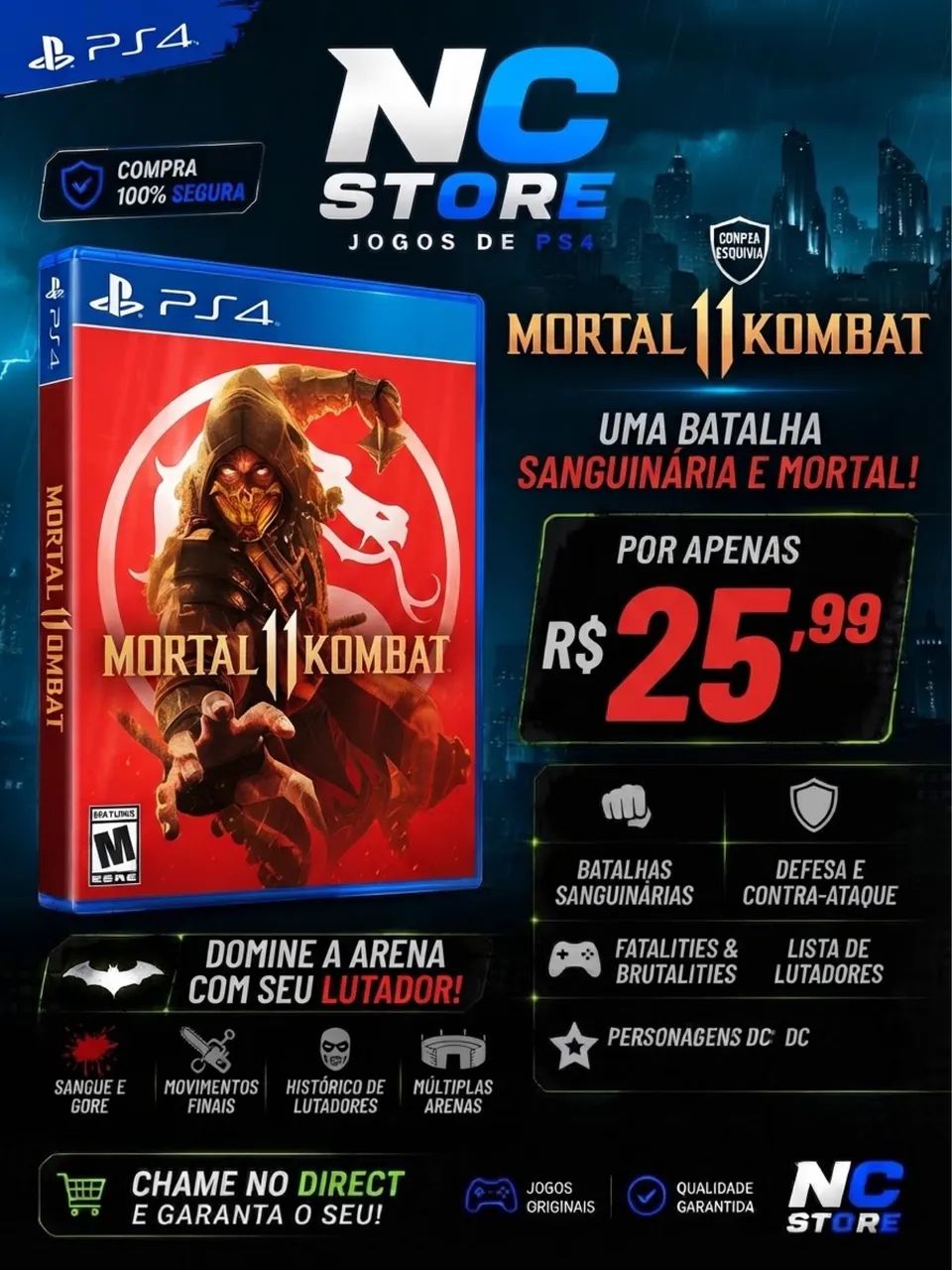 JOGOS PS4 MÍDIA DIGITAL  - Foto 2