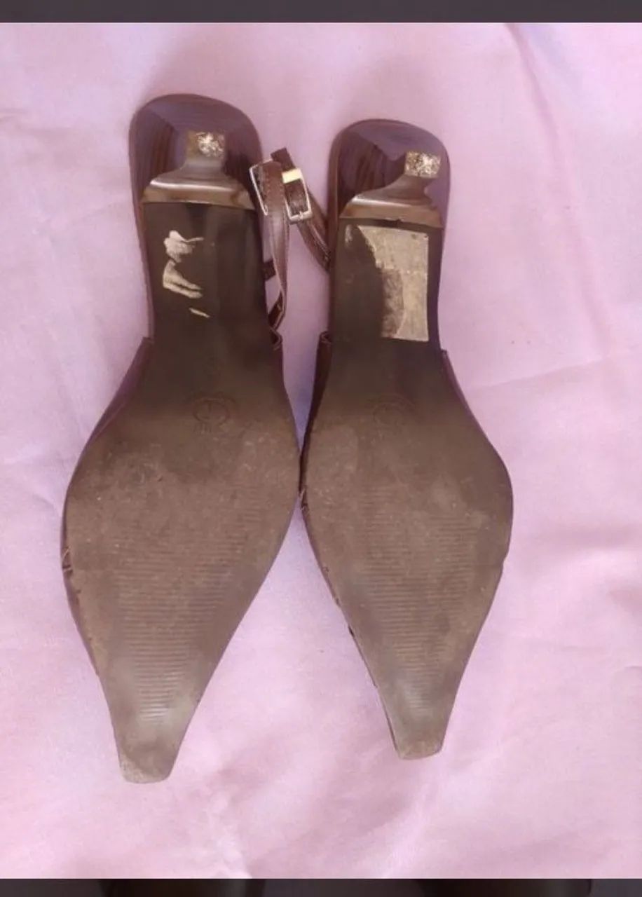 Sapato Scarpim Constance marrom 42  - Foto 3