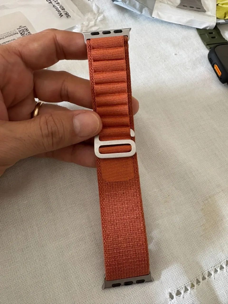 KIT de Pulseiras Apple Watch 38-40-41-S10-S11-42mm (Silicone, Trail Loop e Alpine Loop) - Foto 6