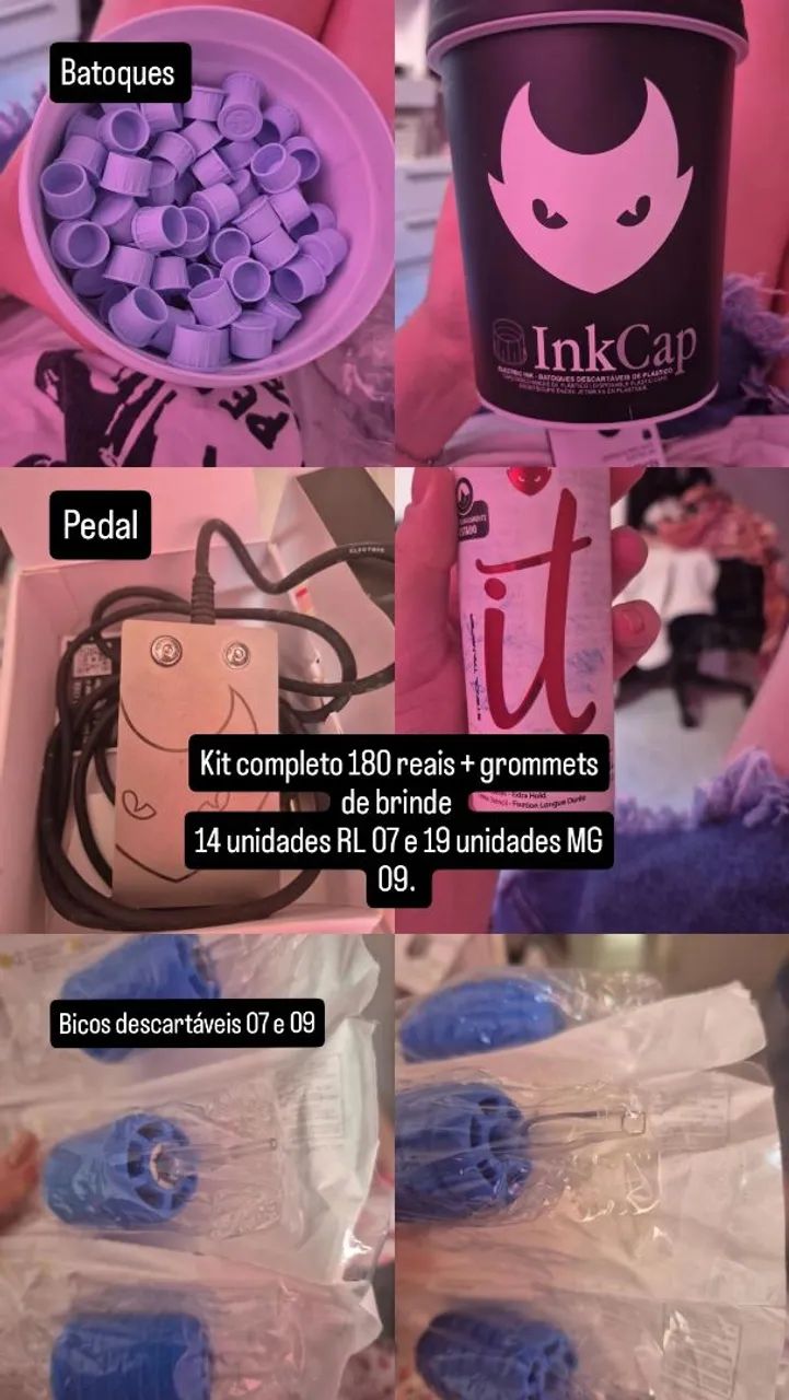 Kit tatuagem