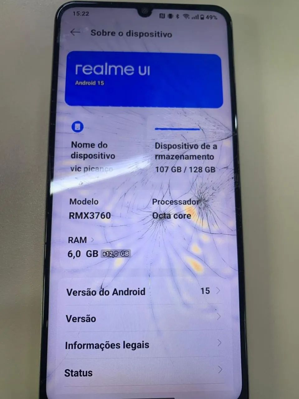 Vendo celular realme ou troco no tablet  - Foto 3