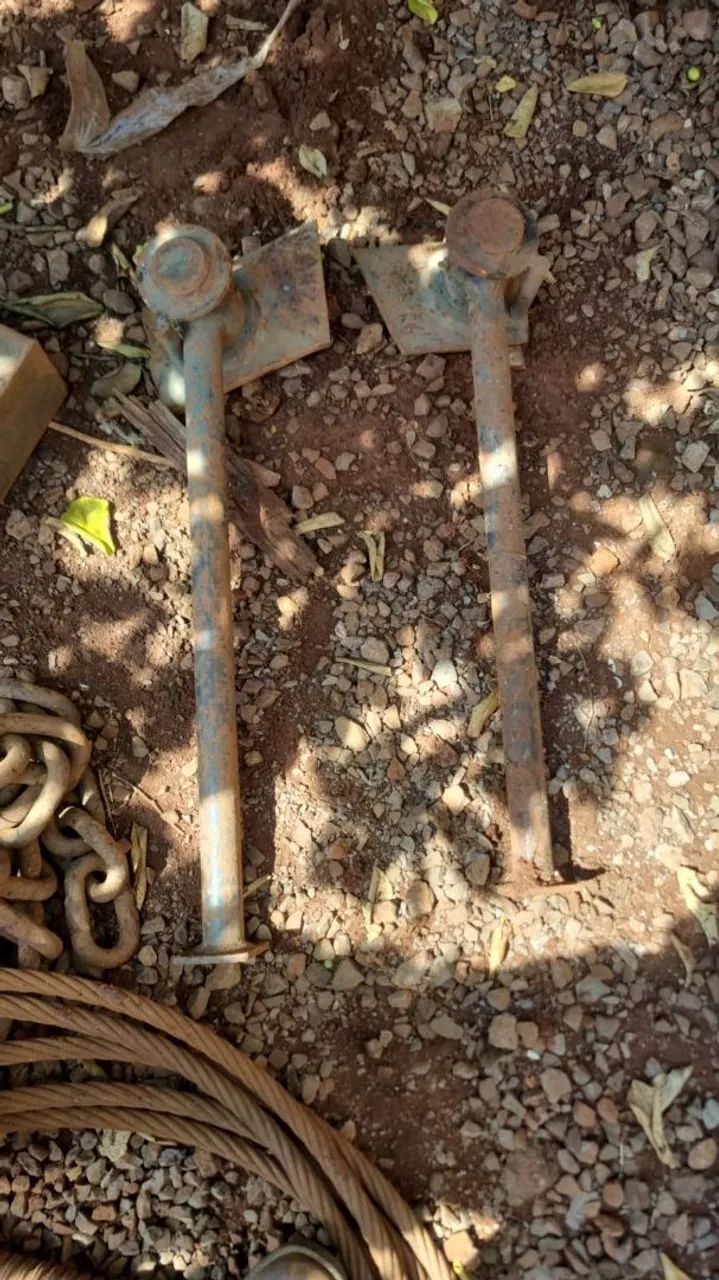 Braço de escorar caçamba 