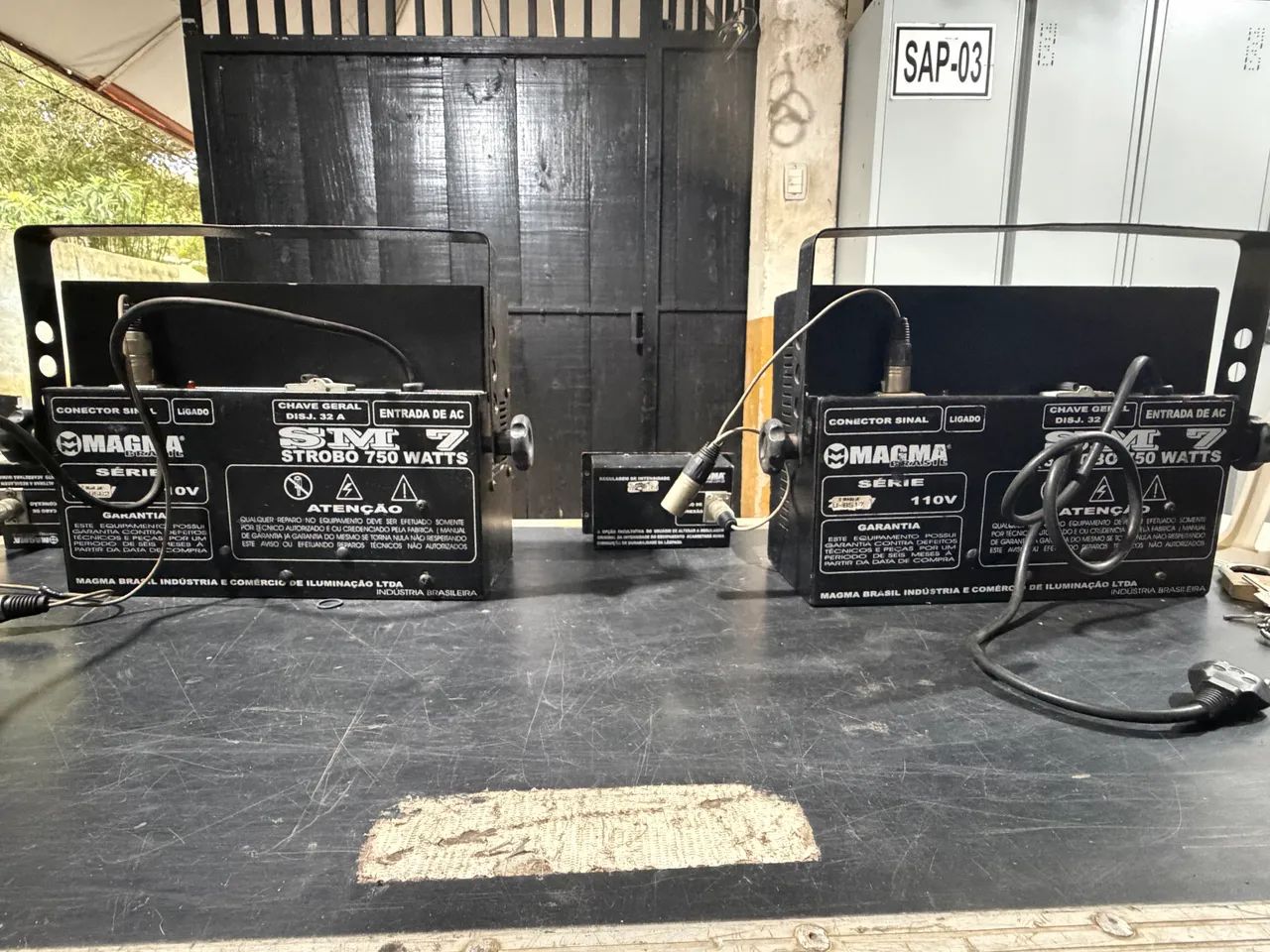 Kit 2 strobo Magna sm7 - 750watts - Foto 2