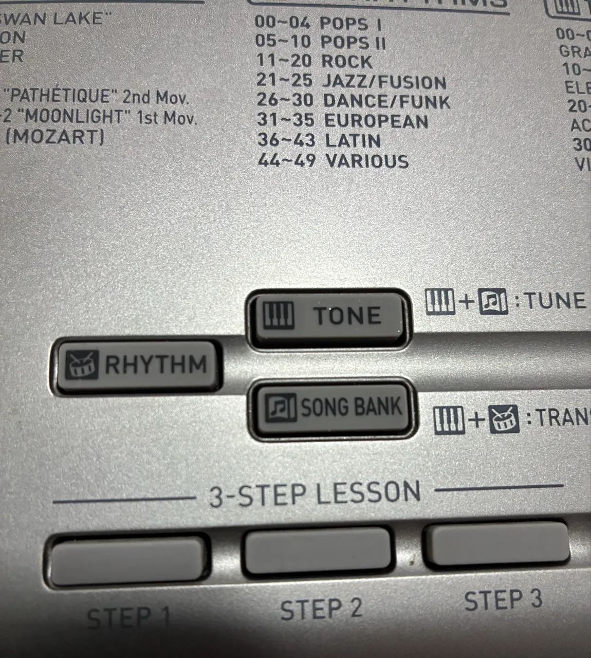Teclado Cássio LK-125  - Ótimo para aprender a tocar  - Foto 2