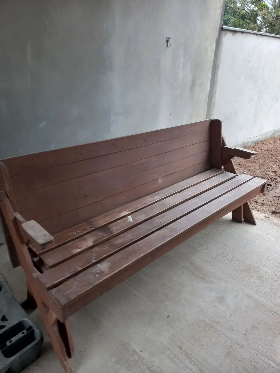 Mesa que virá banco - Foto 2