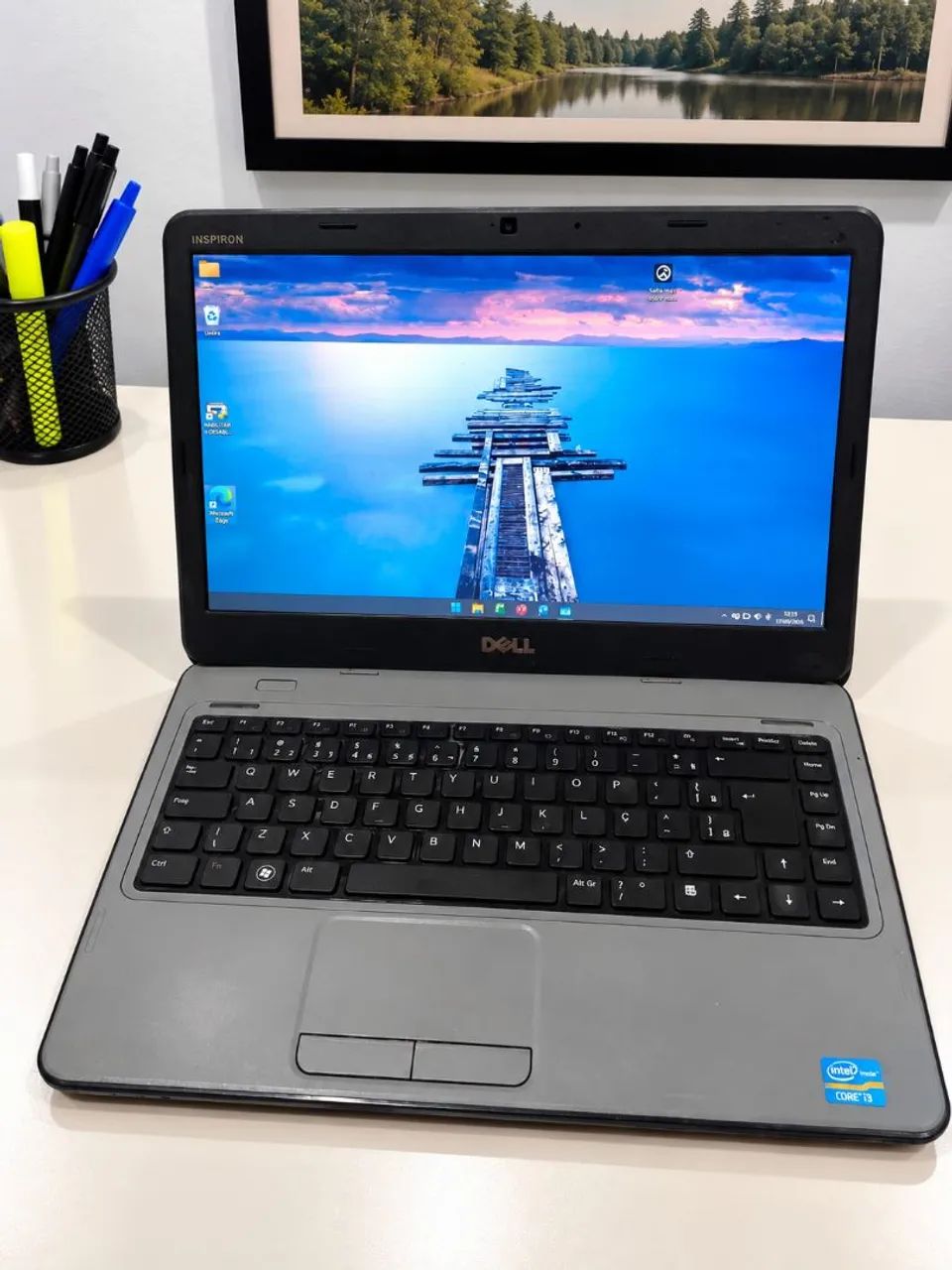 Notebook Dell i3 SSD WIN 11 E BEM RÁPIDO 
