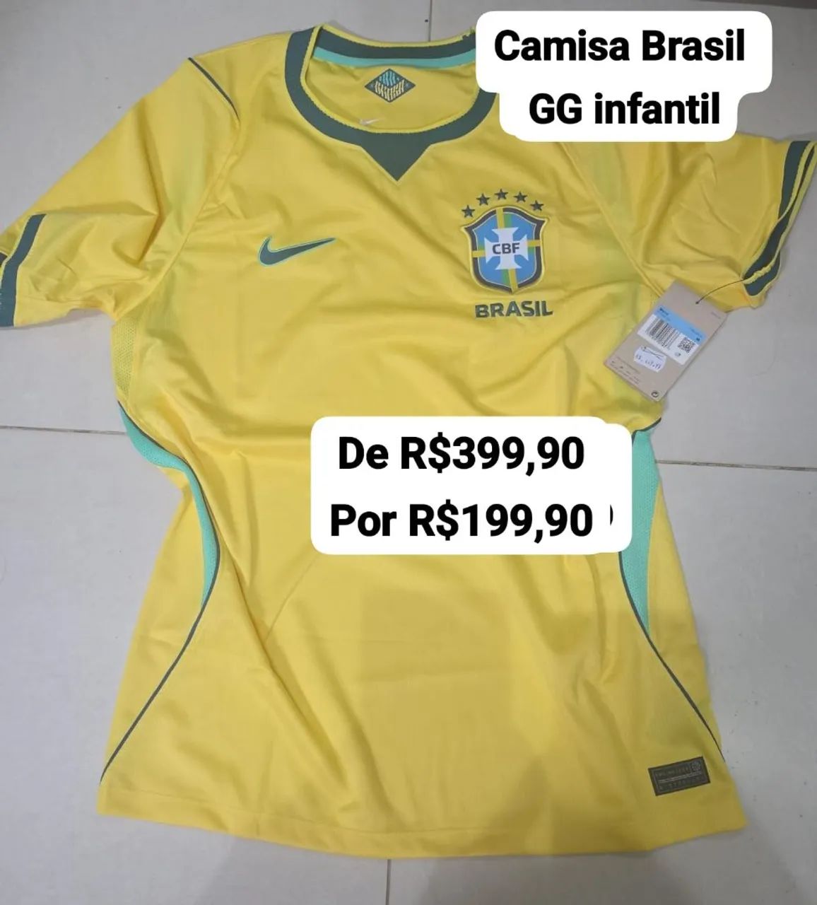Camisas Brasil oficial - Foto 3