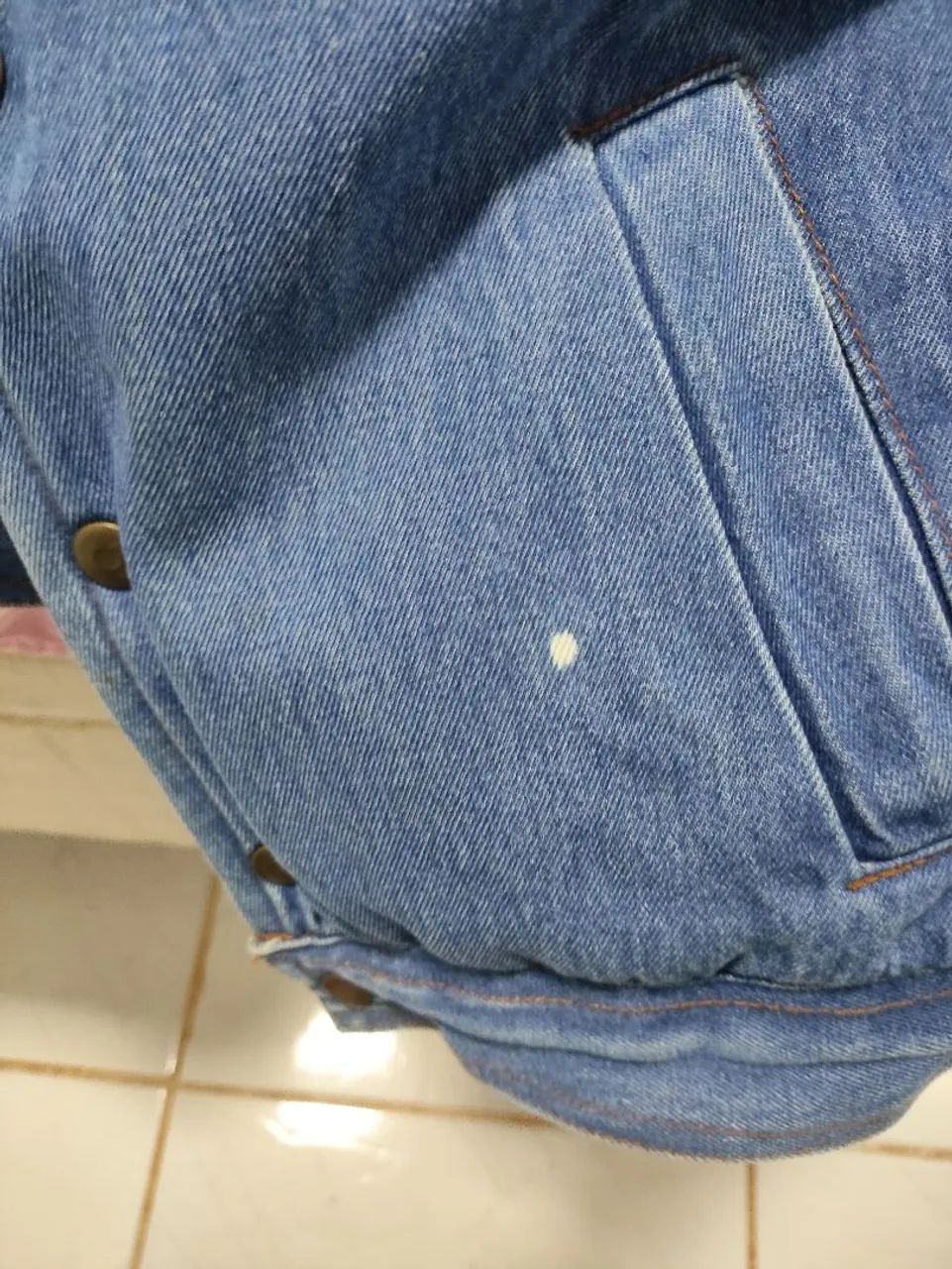 Jaqueta Jeans Forrada Peluciada - Foto 3