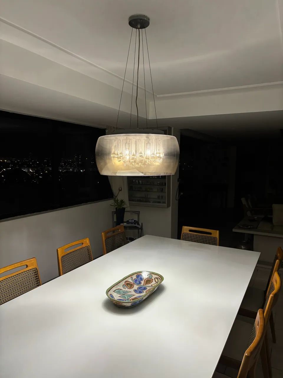 Lustre Elegante Cúpula Prata  - Foto 3