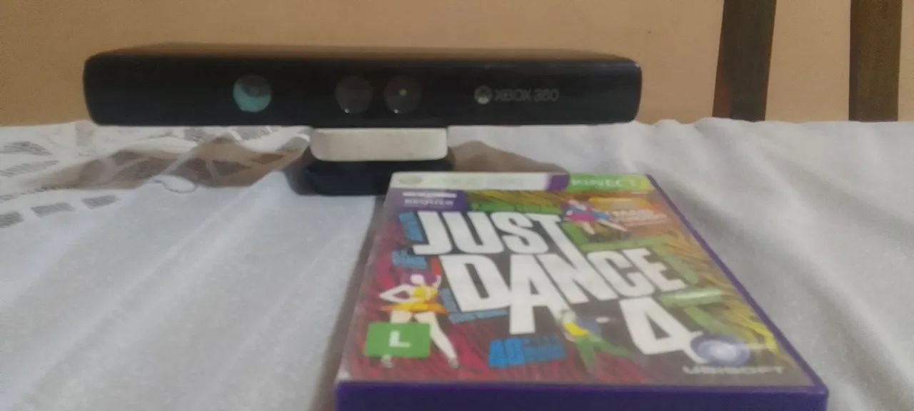 Sensor Kinect para Xbox 360 + Just dance 4