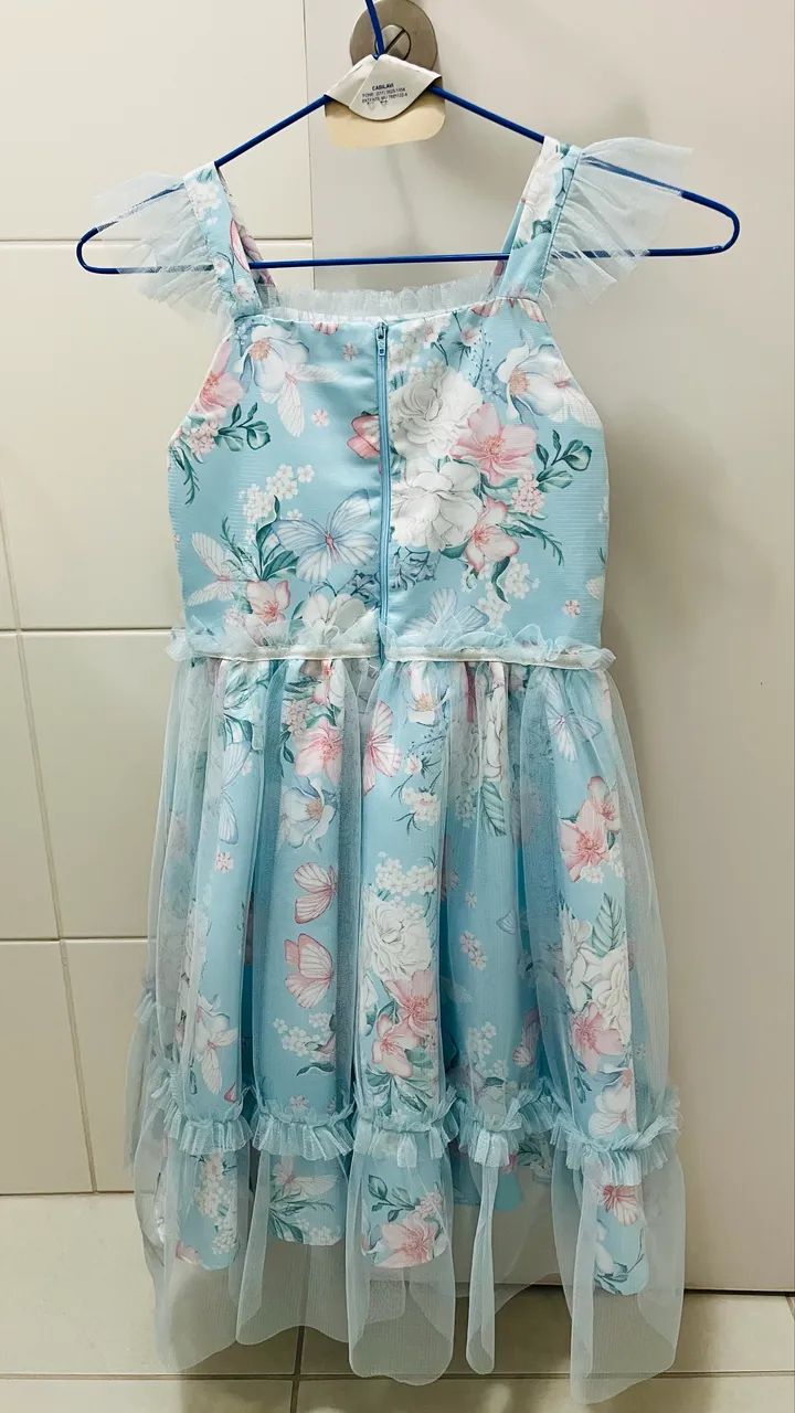 Vestido infantil tamanho 8 - Foto 2