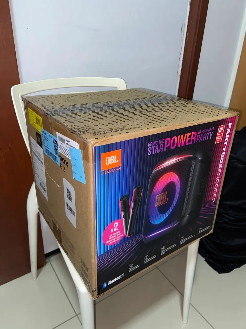 JBL ENCORE 2 (2 microfones - LACRADA - NF - GARANTIA) - Foto 2
